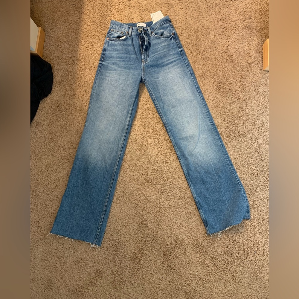TRF Wide Leg Jeans